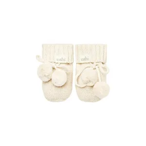 Organic Booties | Cream