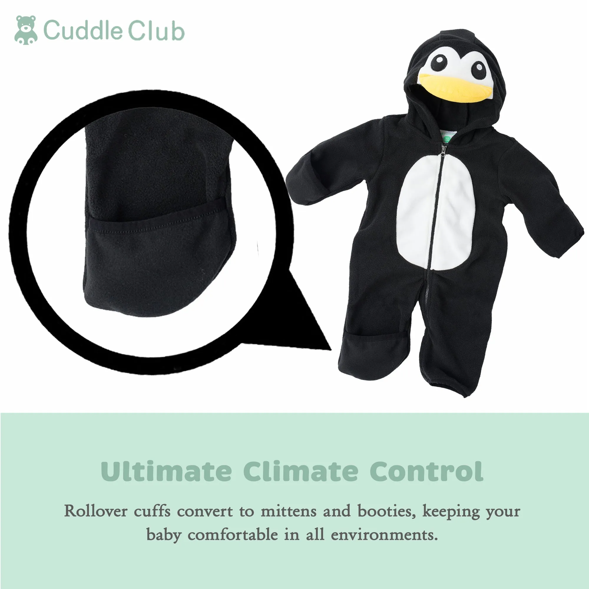 Penguin Fleece Bunting