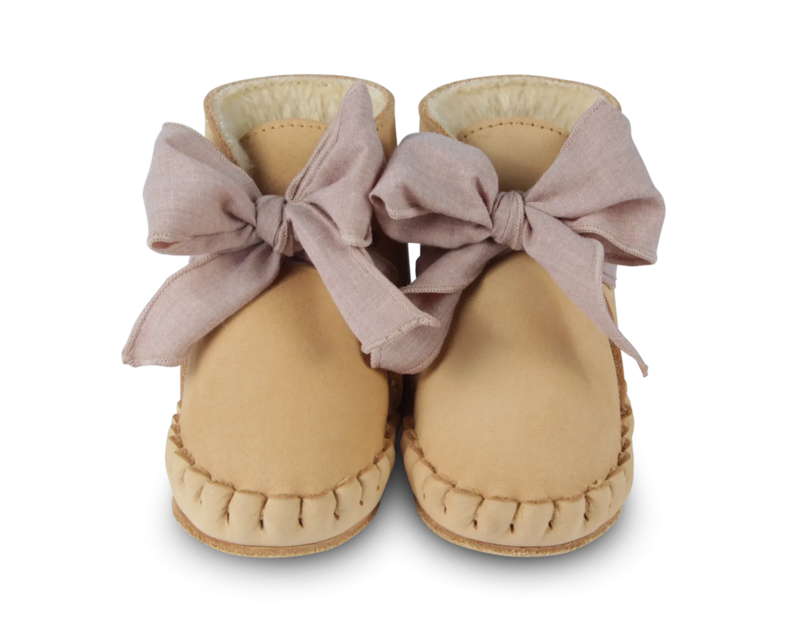 Pina Organza Booties | Kaki Nubuck