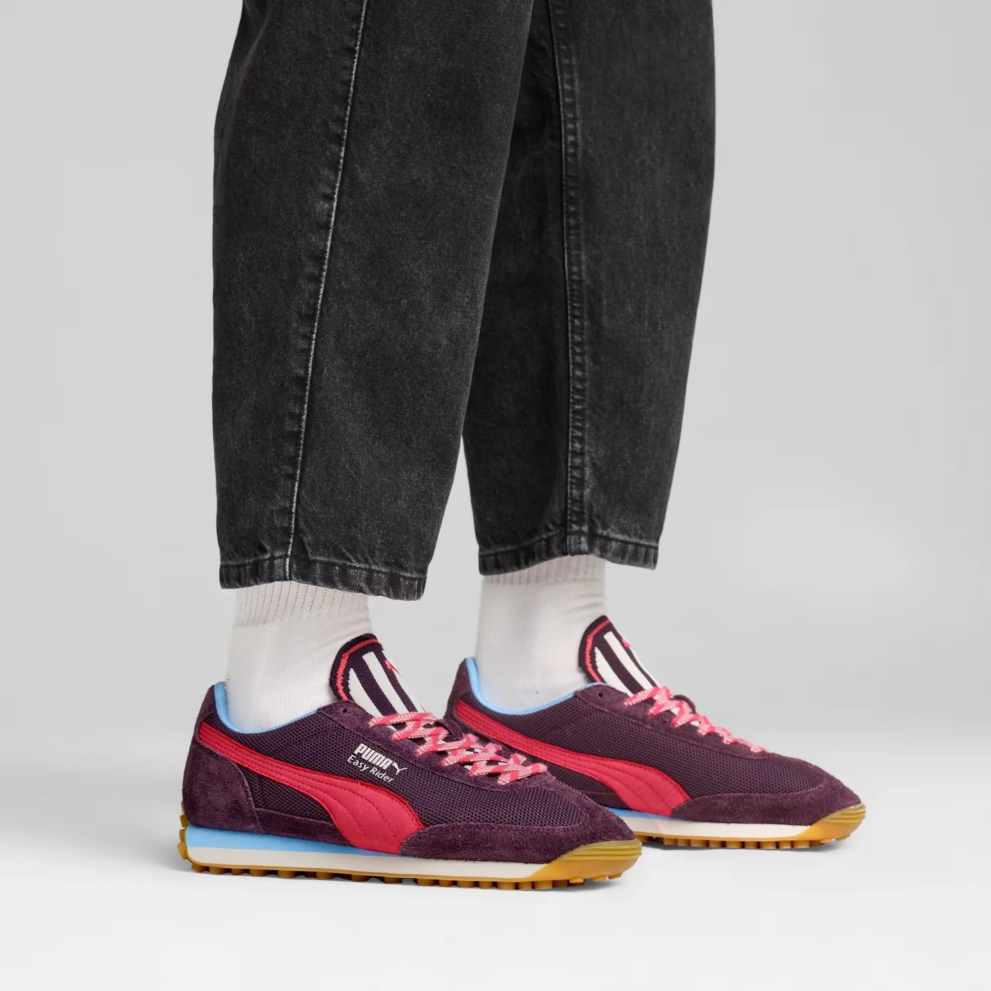 PUMA | EASY RIDER SUPERTIFO { MIDNIGHT PLUM-PINK