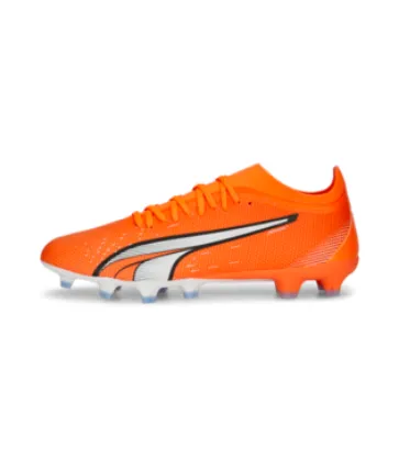 Puma Ultra Match FG - Ultra Orange/White/Blue Glimmer