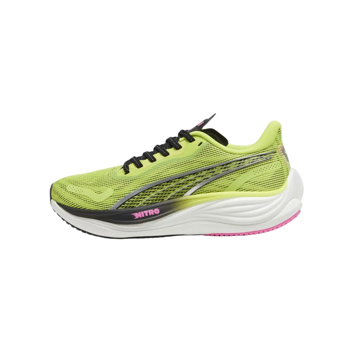 Puma Velocity Nitro 3 Yellow Black SS24 Women's Running Shoes