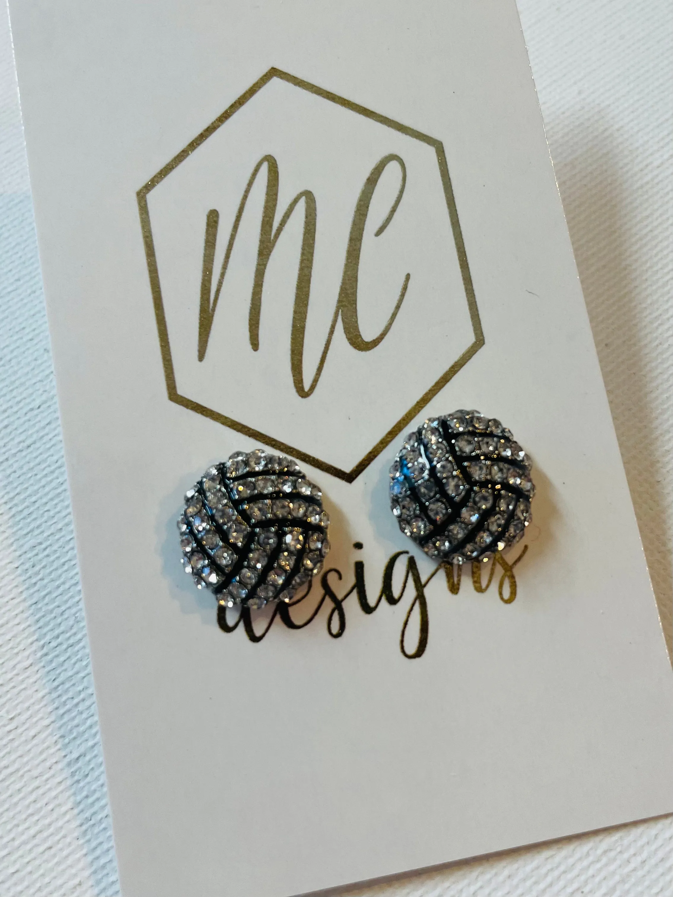 Rhinestone Sports Studs