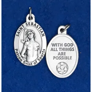 Saint Sebastian Sports Medal - Soccer