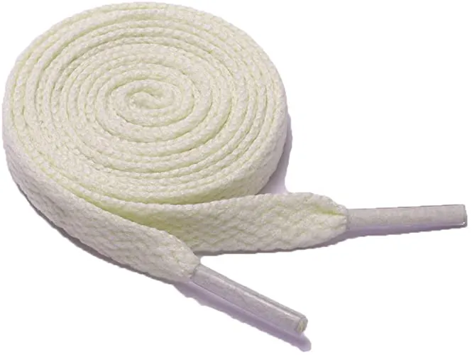 Sechunk | Flat Cotton Shoelace set of 2 pairs Various colors Multiple lengths