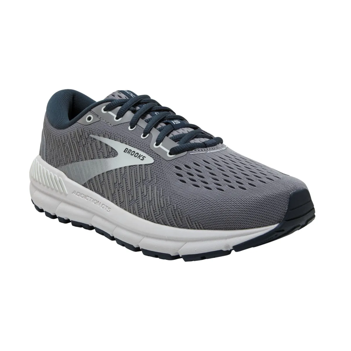 Shoes Brooks Addiction GTS 15 Gray Blue  Women's