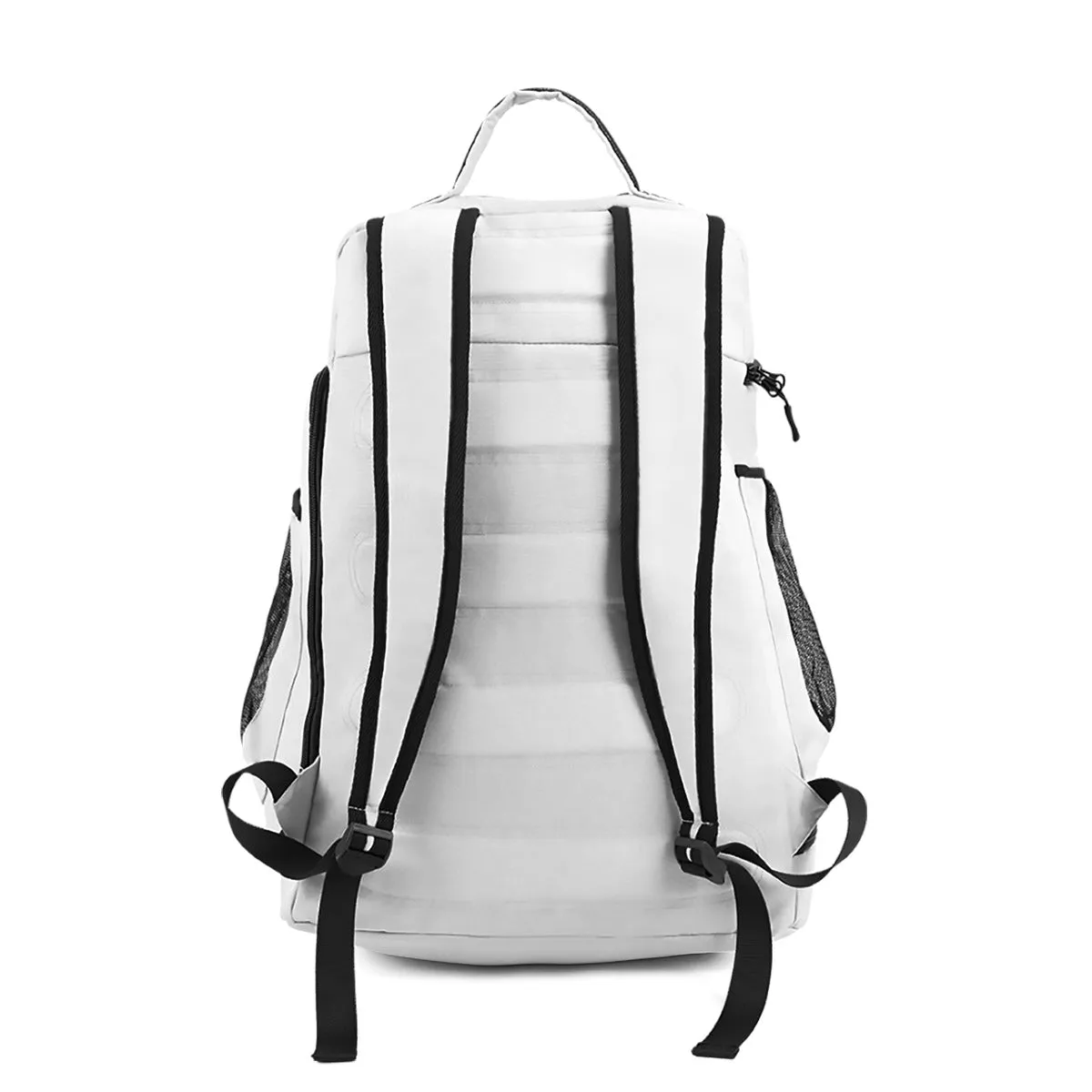 Sixty Eight 93 Logo Black White Multifunctional Oxford Backpack