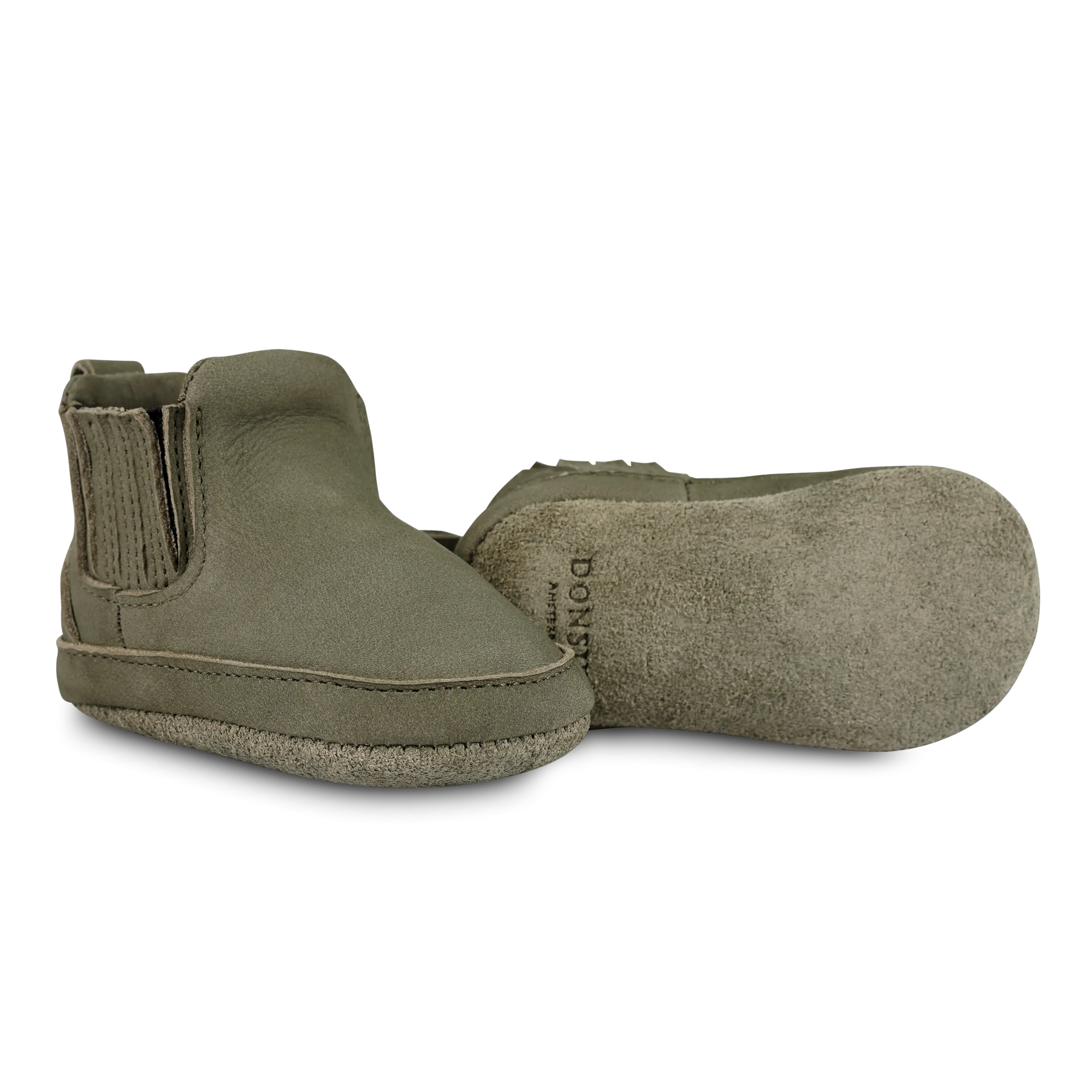 Skib Booties | Stone Nubuck