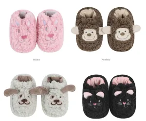 Snoozies Toddler Sherpa Animal Booties