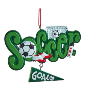 Soccer "Goal" Ornament