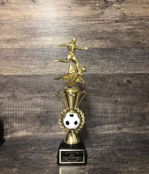 Soccer Trophy Fantasy Soccer Football Trophy Champion Winner Fantasy League Custom Trophy Team Sports Award  Free Engraving