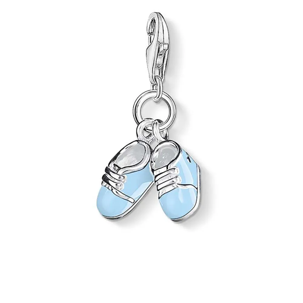 Sterling Silver Thomas Sabo Charm Club Blue Booties