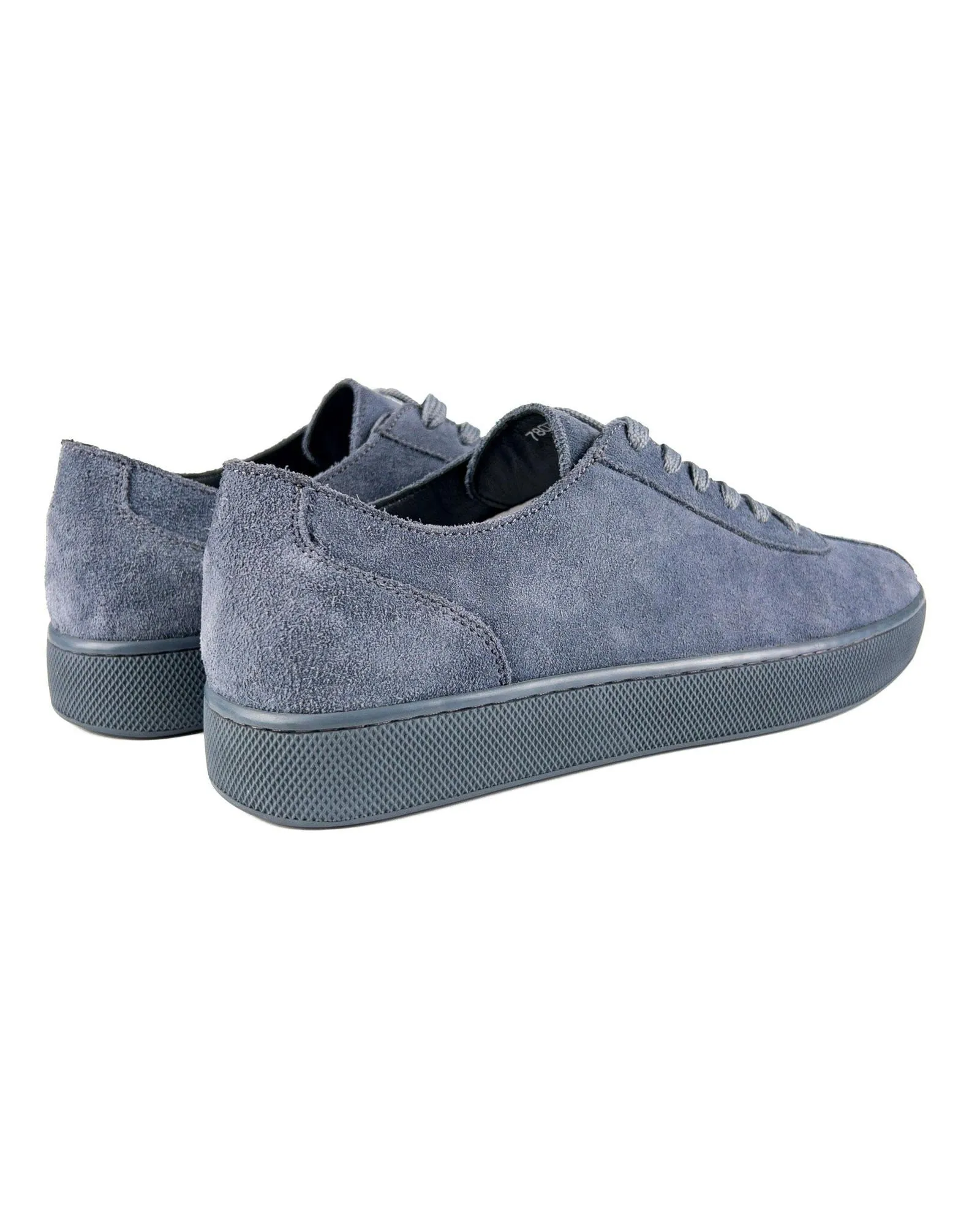 T-Scrambler Gray Genuine Suede Leather Men's Sports Sneaker