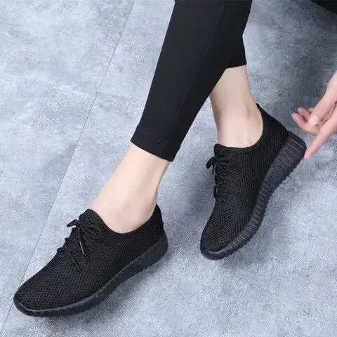 Tenis Feminino 2024 Gym Sports Red Shoes for Women Air Mesh Casual Shoes Zapatillas Mujer Women Breathable Sneakers Basket Femme