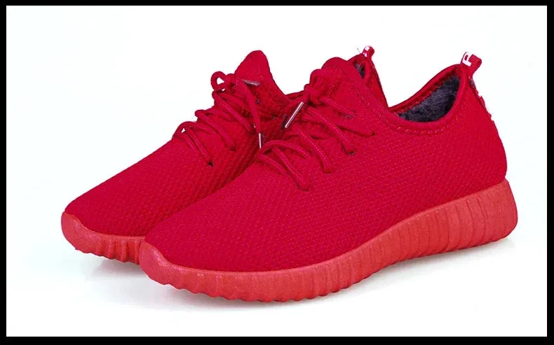 Tenis Feminino 2024 Gym Sports Red Shoes for Women Air Mesh Casual Shoes Zapatillas Mujer Women Breathable Sneakers Basket Femme