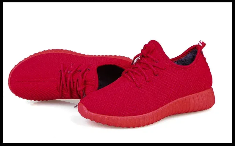 Tenis Feminino 2024 Gym Sports Red Shoes for Women Air Mesh Casual Shoes Zapatillas Mujer Women Breathable Sneakers Basket Femme