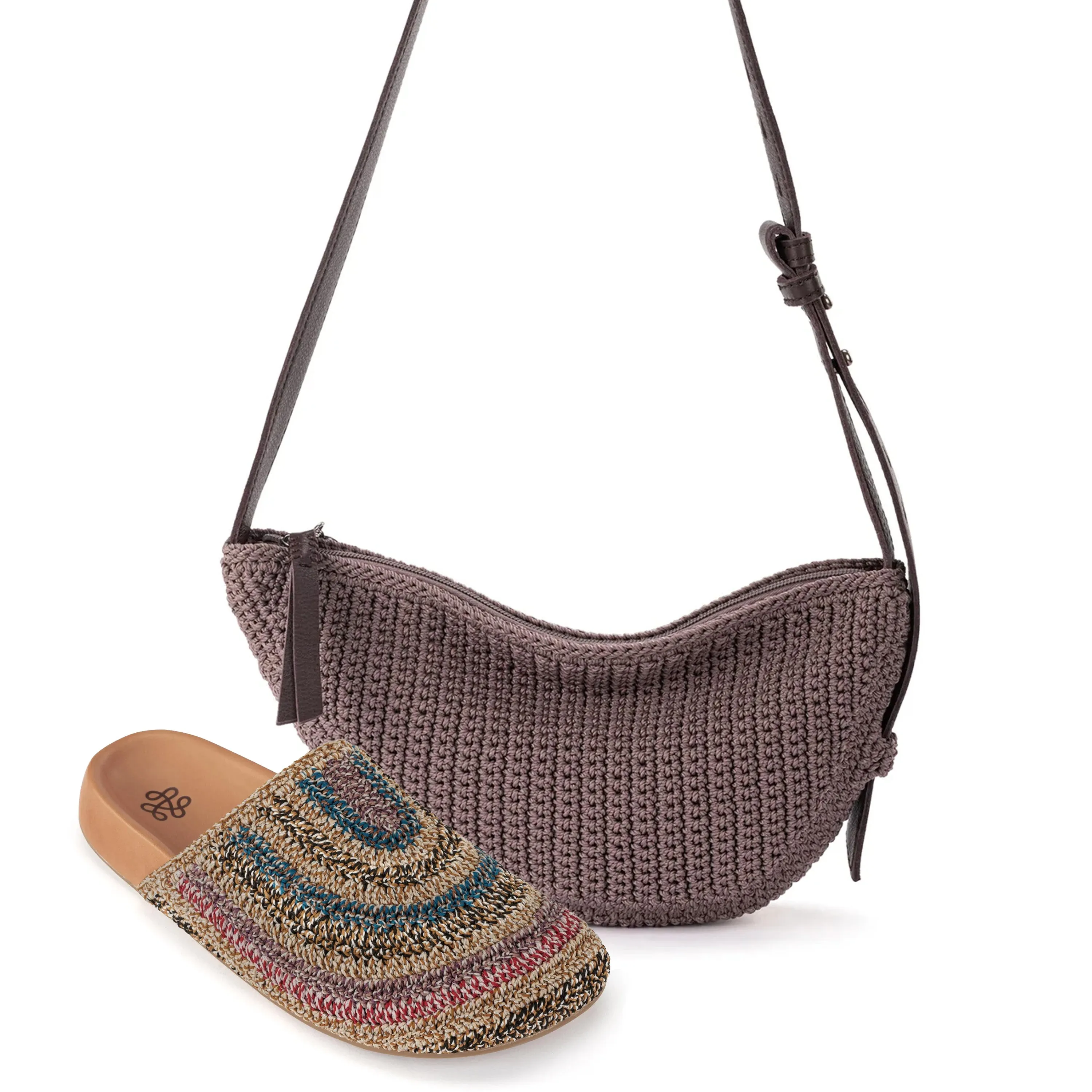 The Tess Sling Bag and Bolins Crochet Clog Gift Set