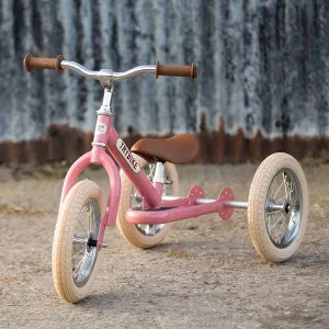 Trybike 2-in-1 Trike & Balance Bike - Pink