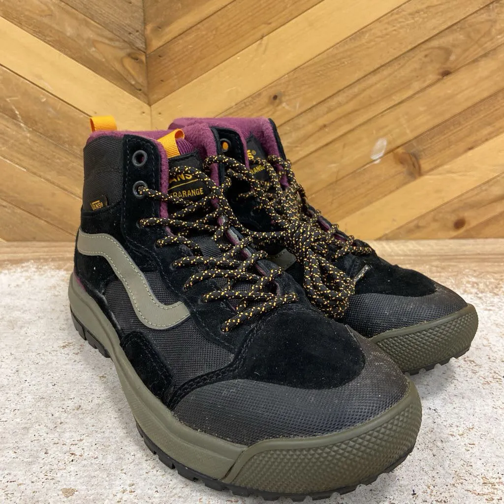 Vans - MTE UltraRange EXO Hi Shoes - MSRP $170: Black/Purple/Yellow-women-W7.5