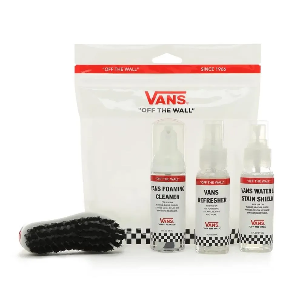 Vans Shoe Care Travel Kit - White