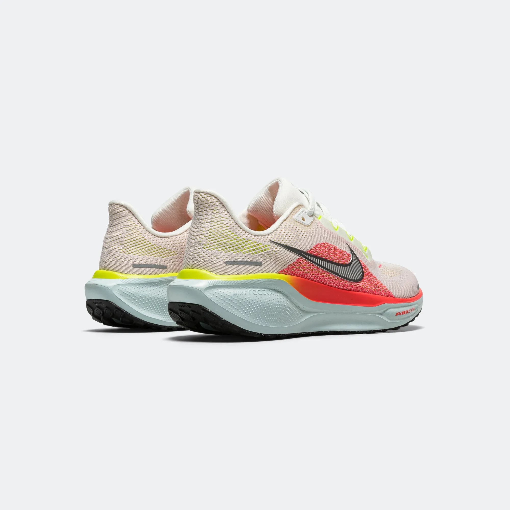 Womens Air Zoom Pegasus 41 - Summit White/Chrome-Bright Crimson