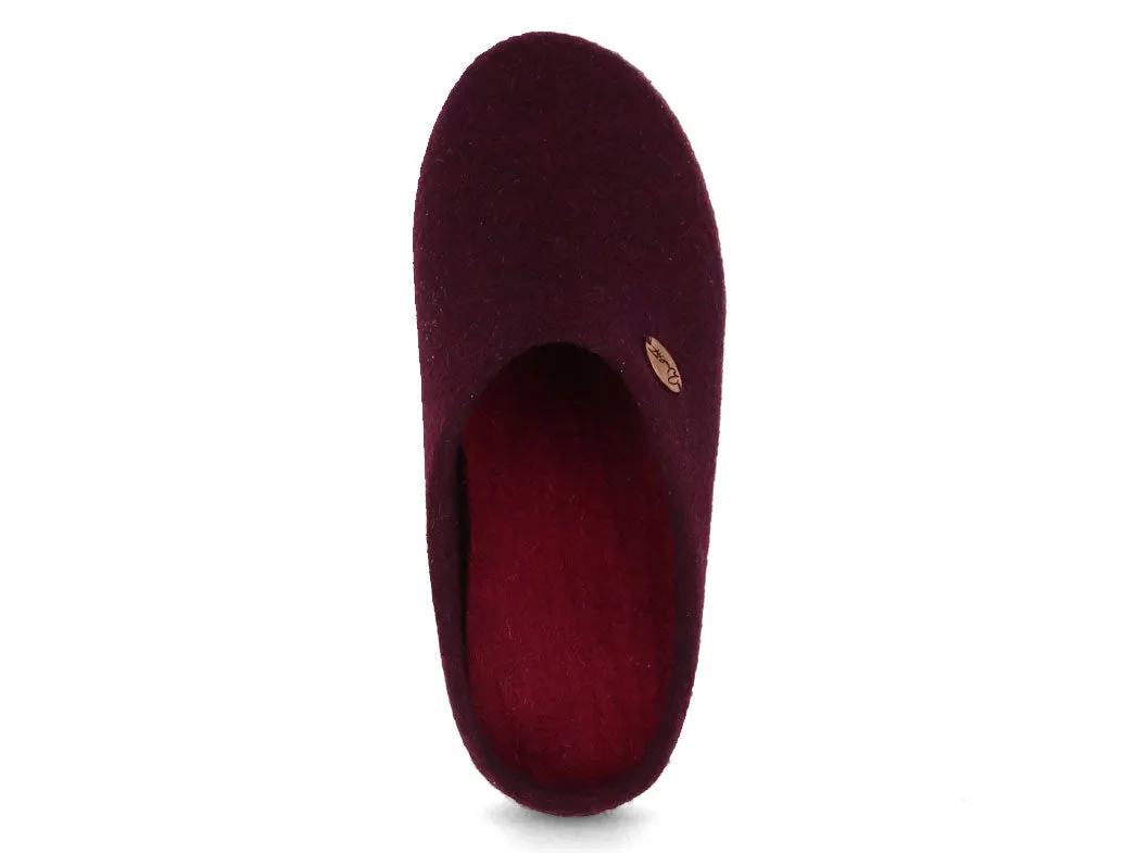 WoolFit® handmade Felt Slippers | Classic, purple