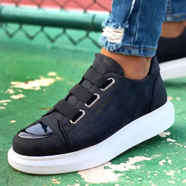 xiangtuibao  Chekich Men's Shoes Anthracite Color Elastic Band Closure Non Leather Spring & Fall Seasons Slip On Wear Flexible  Fashion Office Orthopedic Sneakers Comfortable Unisex Lightweight Wedding Gray Breathable CH251 V1