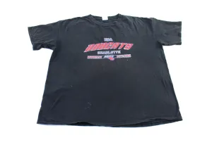 Y2K NBA Charlotte Bobcats Basketball T-Shirt